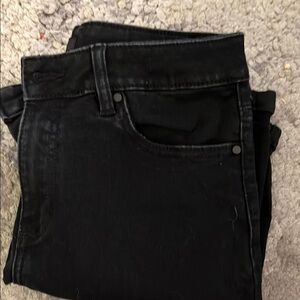 d. jeans Women's Black Jean Shorts 8 p like new